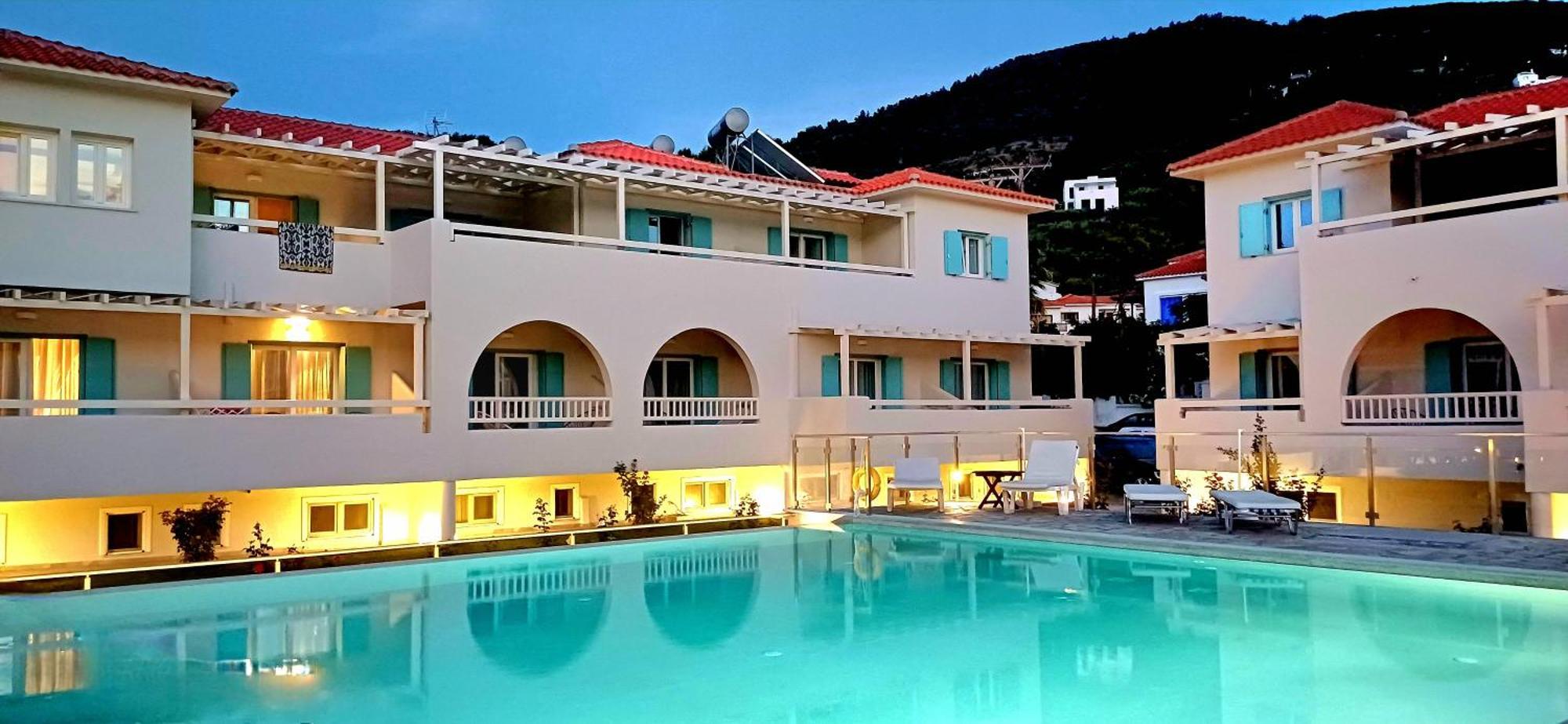 Sunrise Village Hotel Apartments Skopelos Eksteriør billede